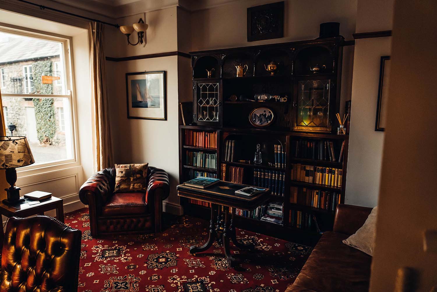 Bookcase in the Study